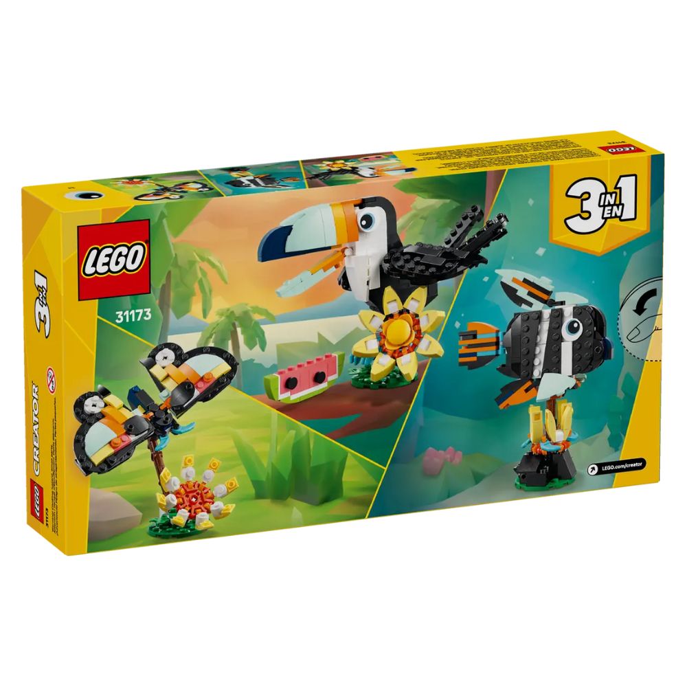 Lego Creator Tropical Toucan 225 Pzs 7+
