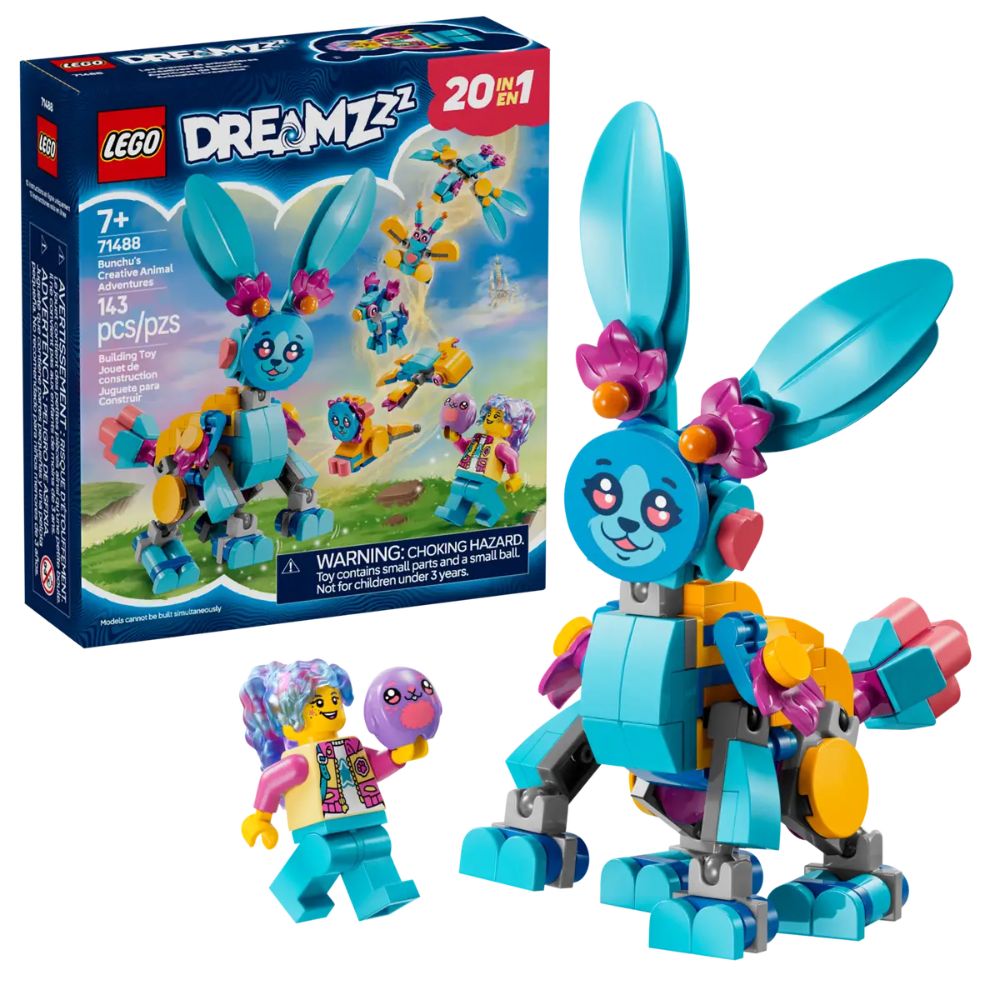 Lego Dreamz Bunchu's Creative Animal Adventures 143 PZs 7+