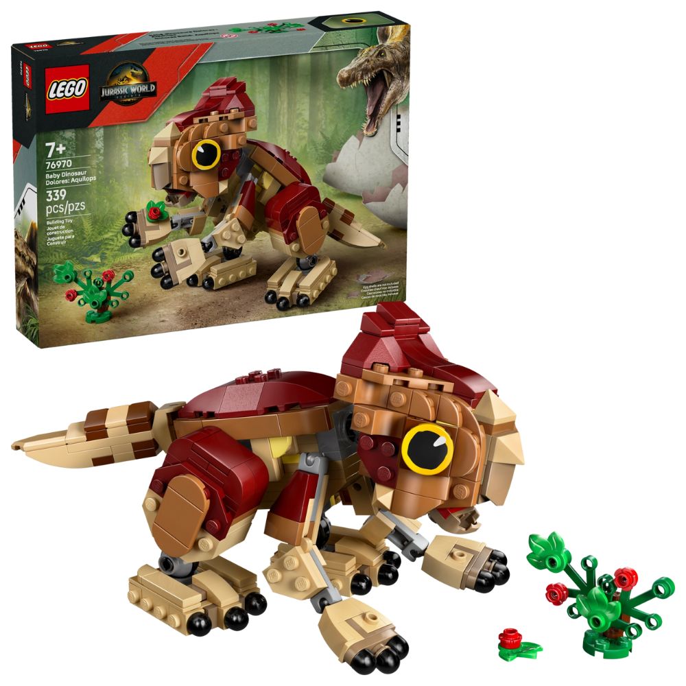 Lego Jurassic World Baby Dinosaur Dolores Aquilops 339 Pzs 7+