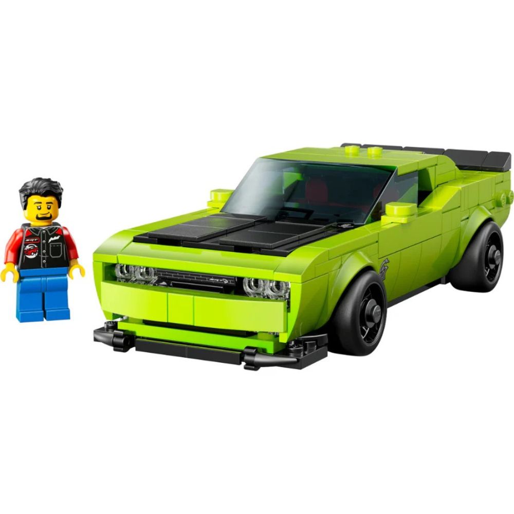Lego Speed Champions Dodge Challenger SRT Hellcat 390 Pzs 9+