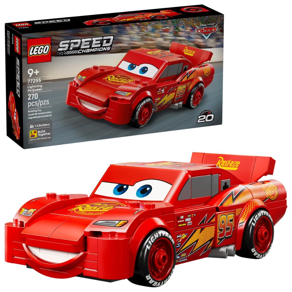 Lego Speed Champions Lightning McQueen 270 Pzs 9+