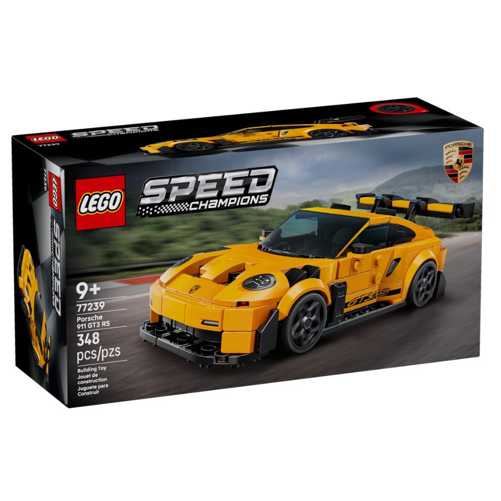 Lego Speed Champions Porsche 911 GT3 RS 348 Pzs 9+