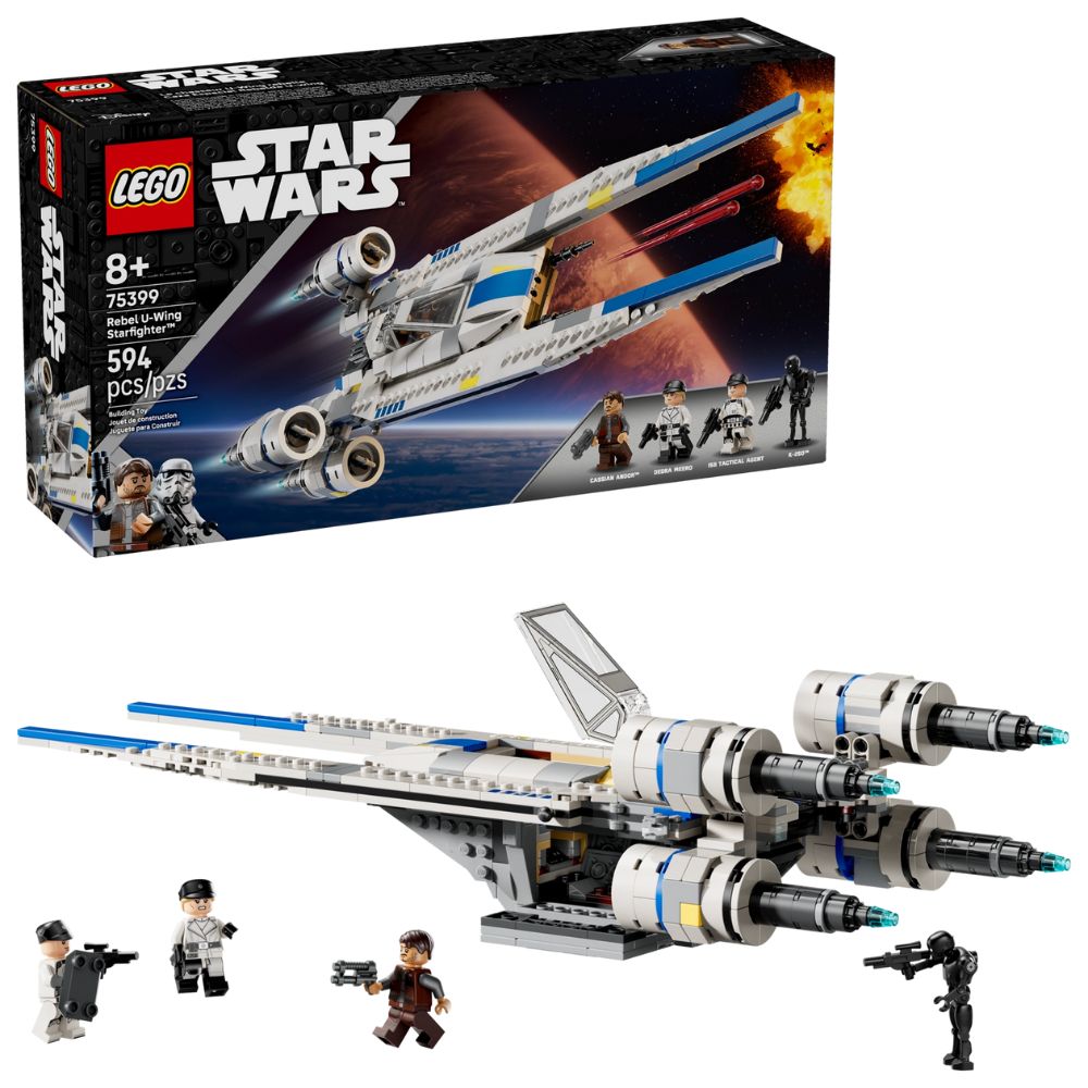 Lego Star Wars Rebel U-Wing Starfighter 594 Pzs 8+