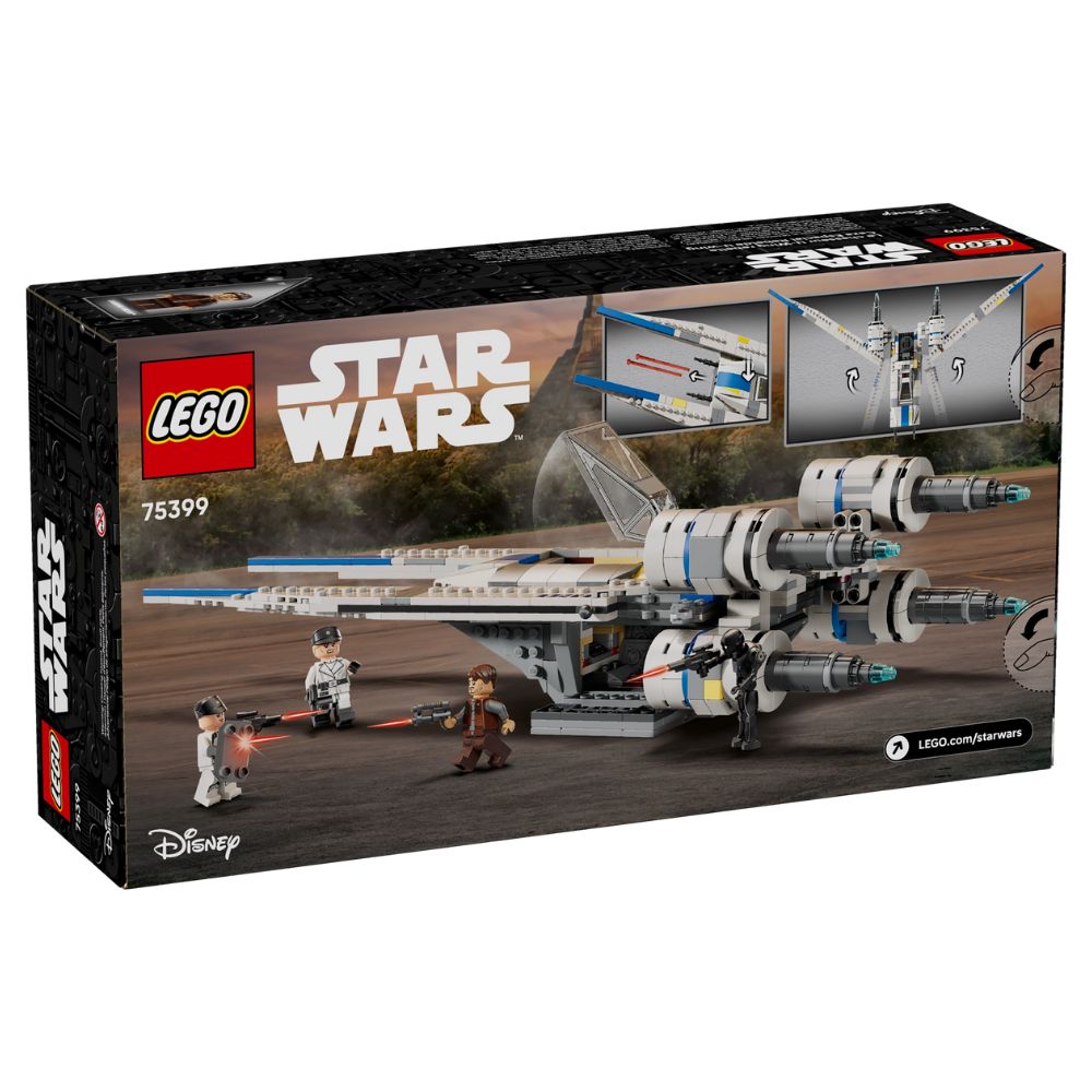 Lego Star Wars Rebel U-Wing Starfighter 594 Pzs 8+