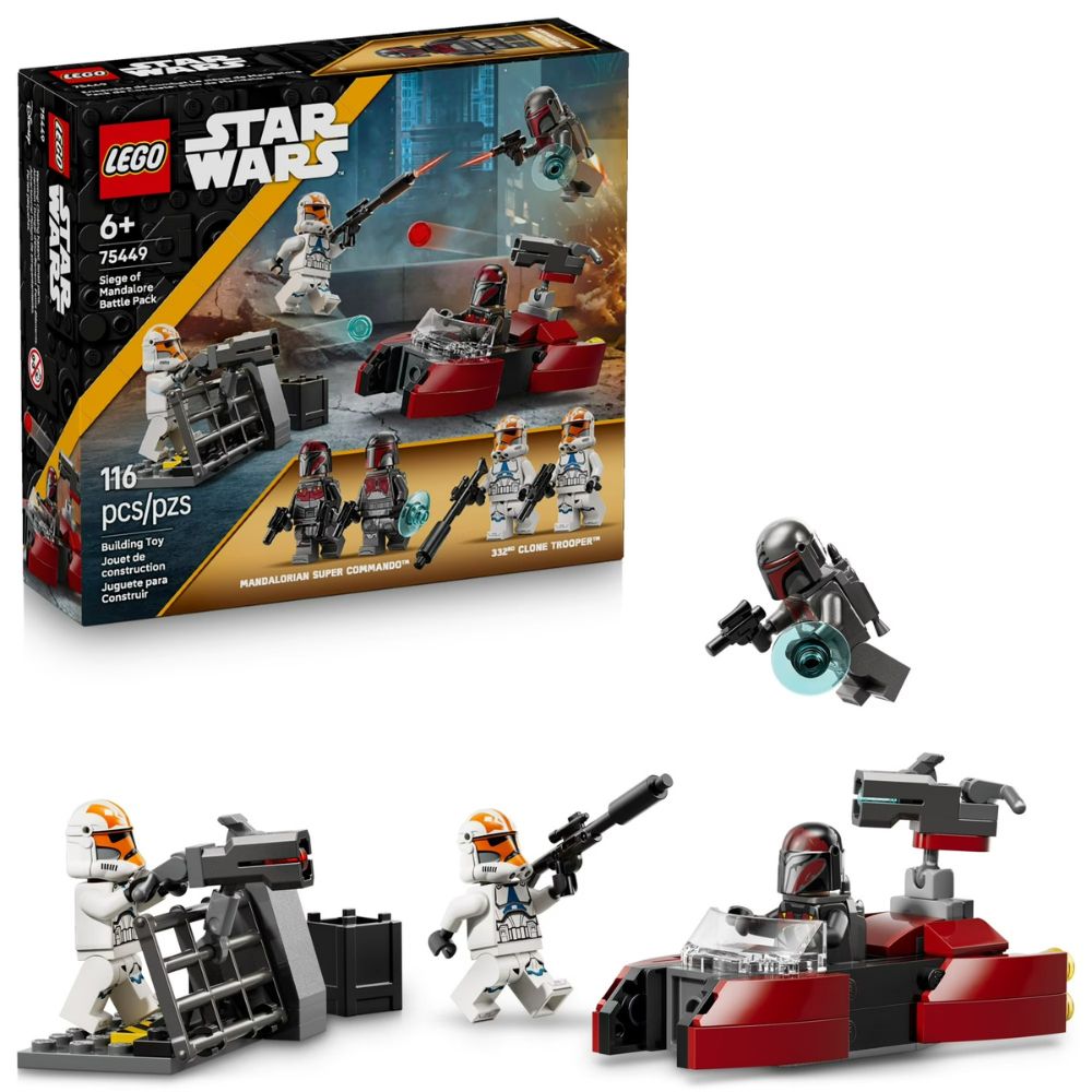 Lego Star Wars Siege Of Mandalore Battle Pack 116 Pzs 6+