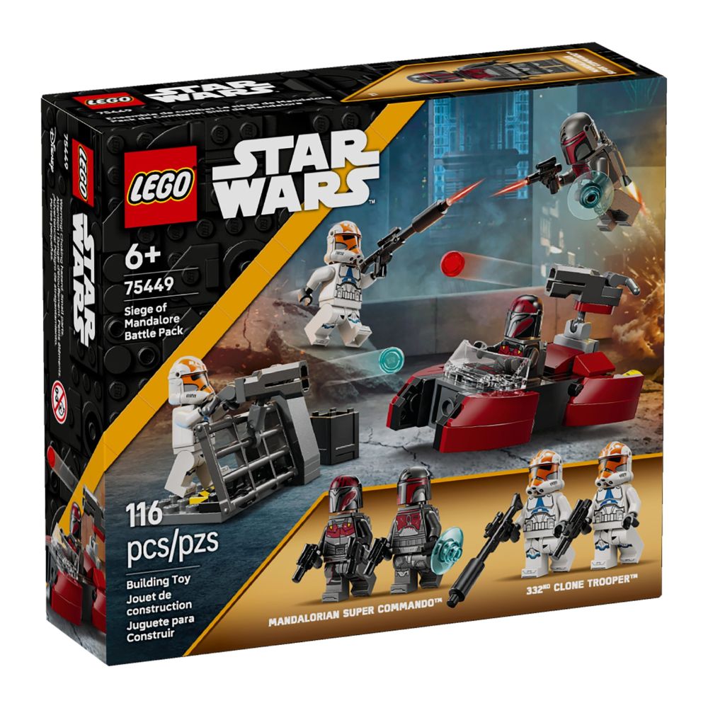 Lego Star Wars Siege Of Mandalore Battle Pack 116 Pzs 6+