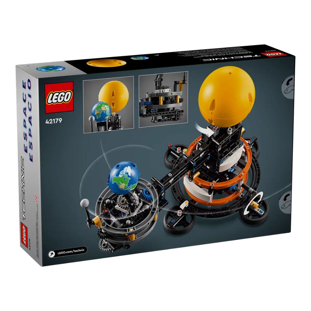 Lego Technic Planet Earth And Moon In Orbit 526 Pzs 10+