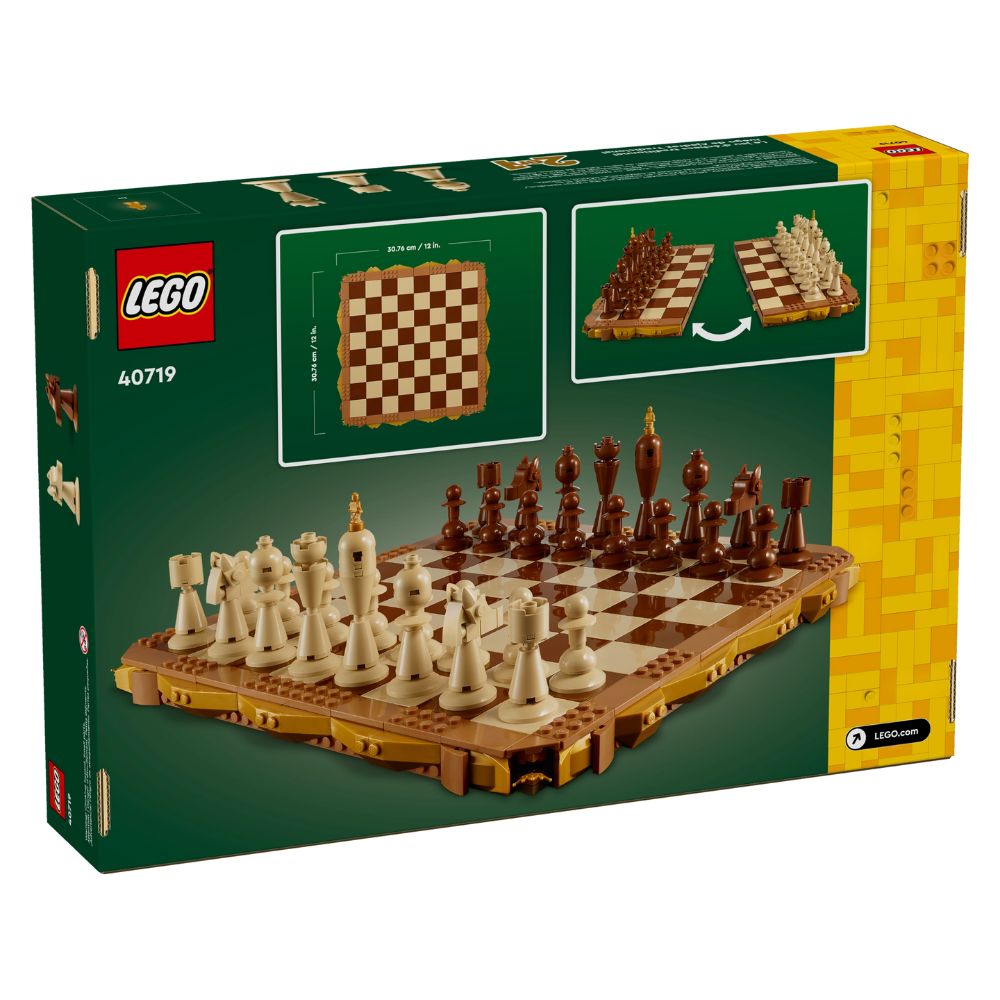 Lego Traditional Chess Set 2in1 743 Pzs 9+