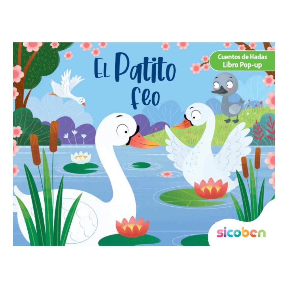 Libro Para Niños Pop Up Formato 3D De El Patito Feo