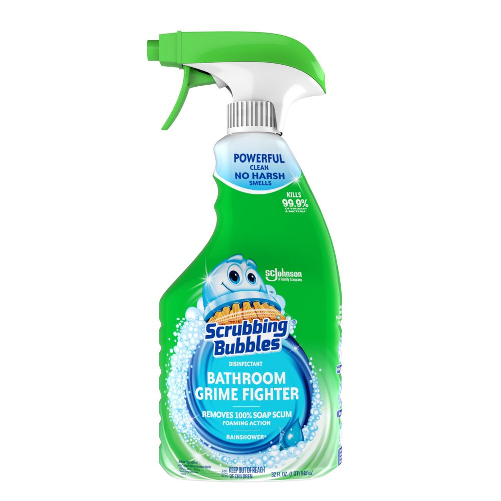 Limpiador de Baños Scrubbing Bubbles Grime Fighter Rainshower 946ml