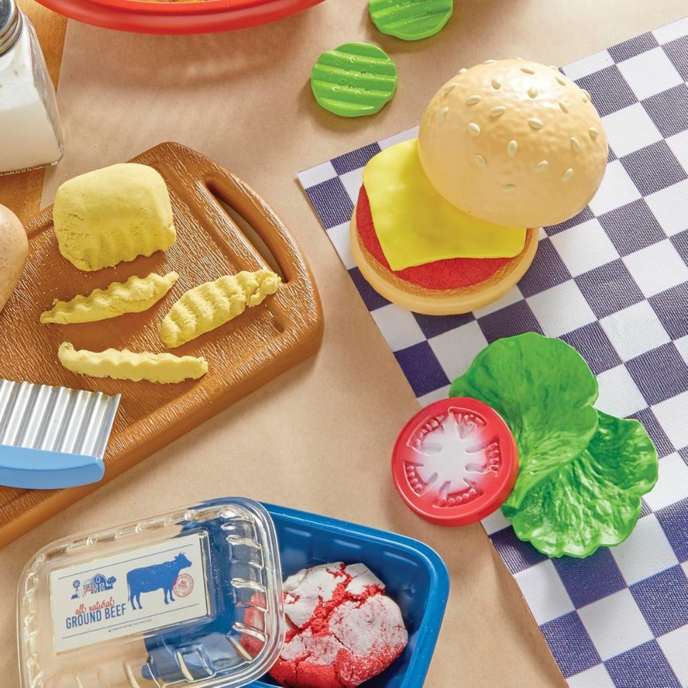 Little Tikes Creative Chef Play Set Cheeseburger & Frites 3+