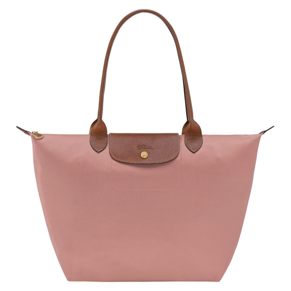Longchamp Cartera Le Pliage Shoulder Bag Large Color Pink Tea