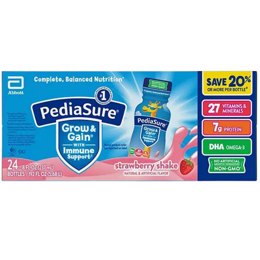 Pediasure Strawberry 24 Und Grow and Gain Shake