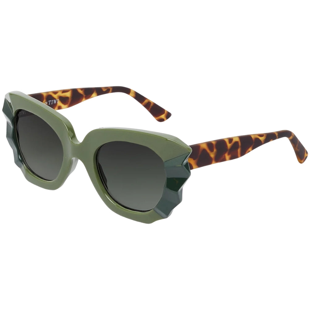 Tiwi Matisse Shiny Light Green/Deep Green