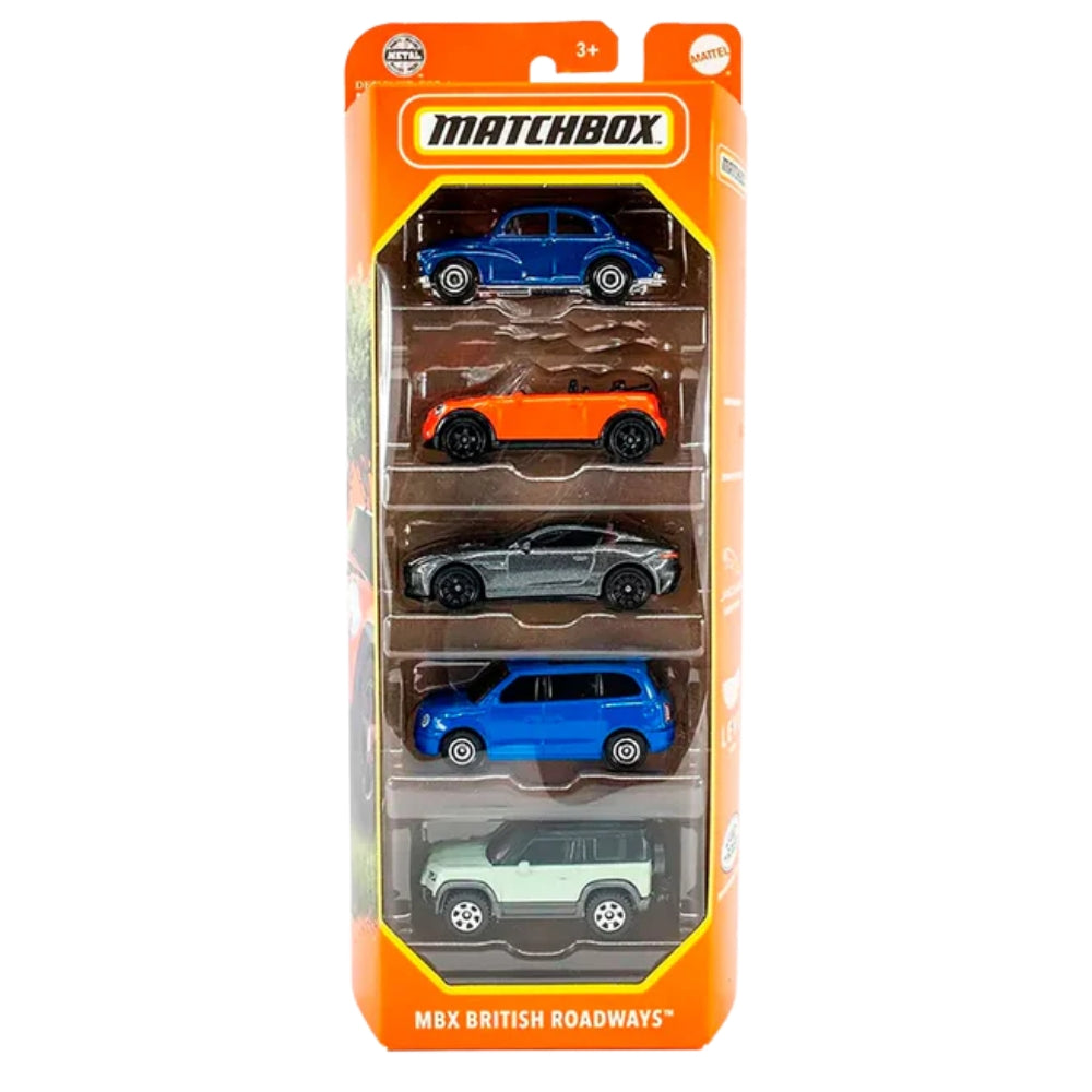 Hot Wheels Matchbox 5 Pack Modelos Variados