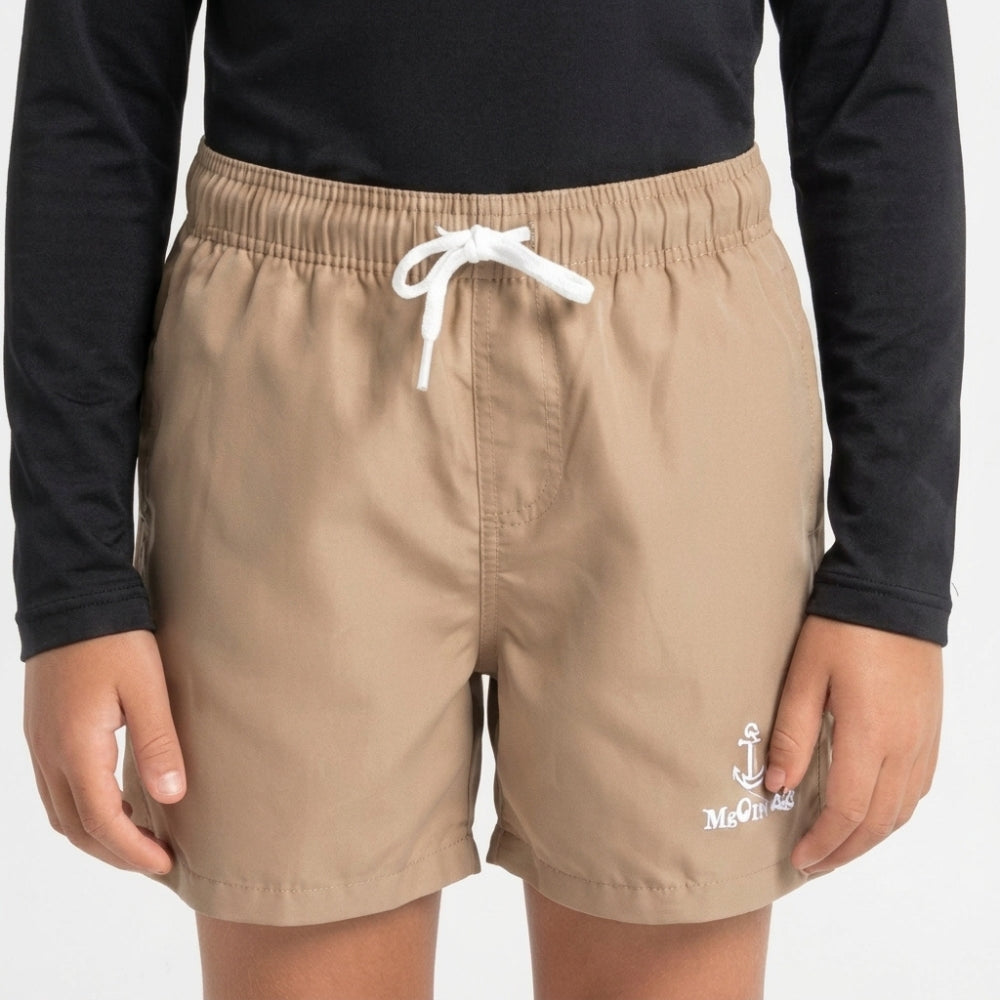 Mania de Ti Short De Baño Para Niños Beige