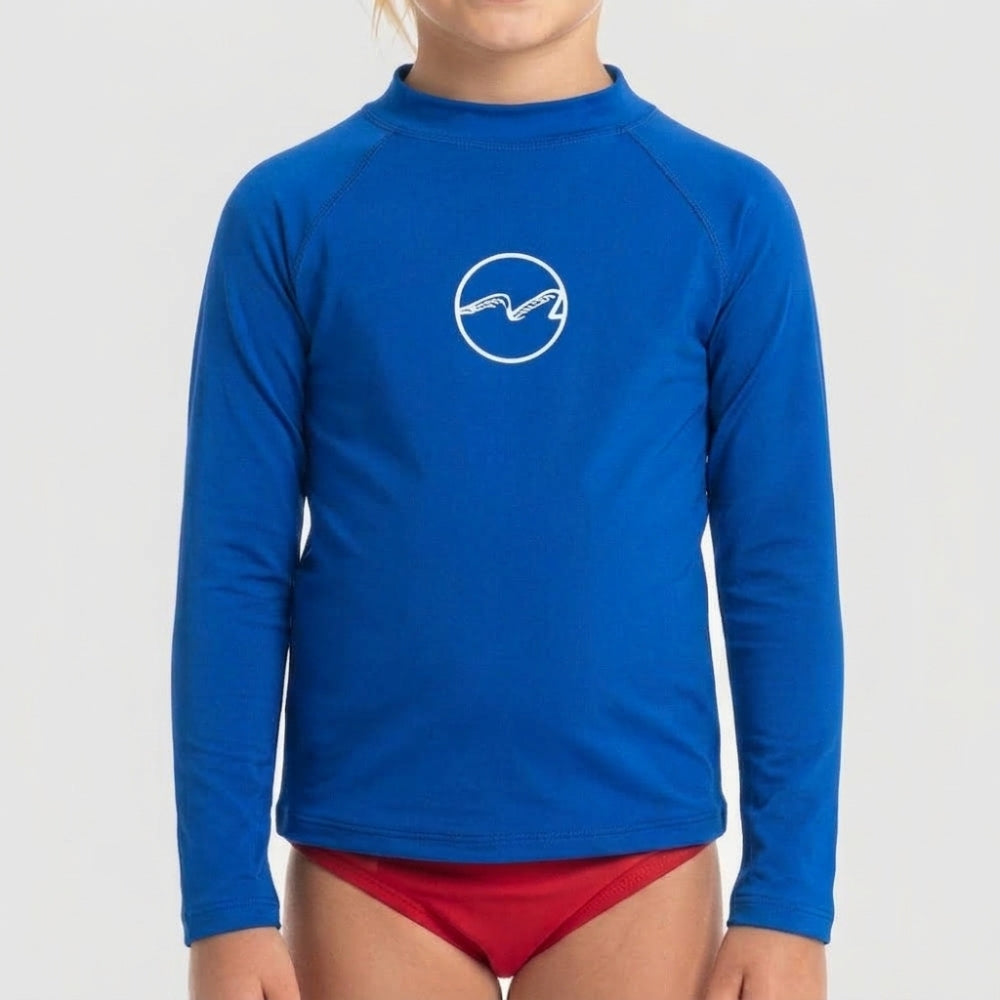 Mania de Ti Sudadera Playera UV50 Para Niñas Azul Rey
