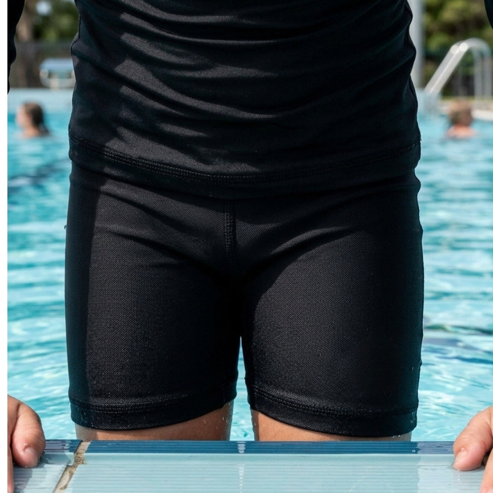 Mania De Ti Traje De Baño Para Natación Niños Color Negro
