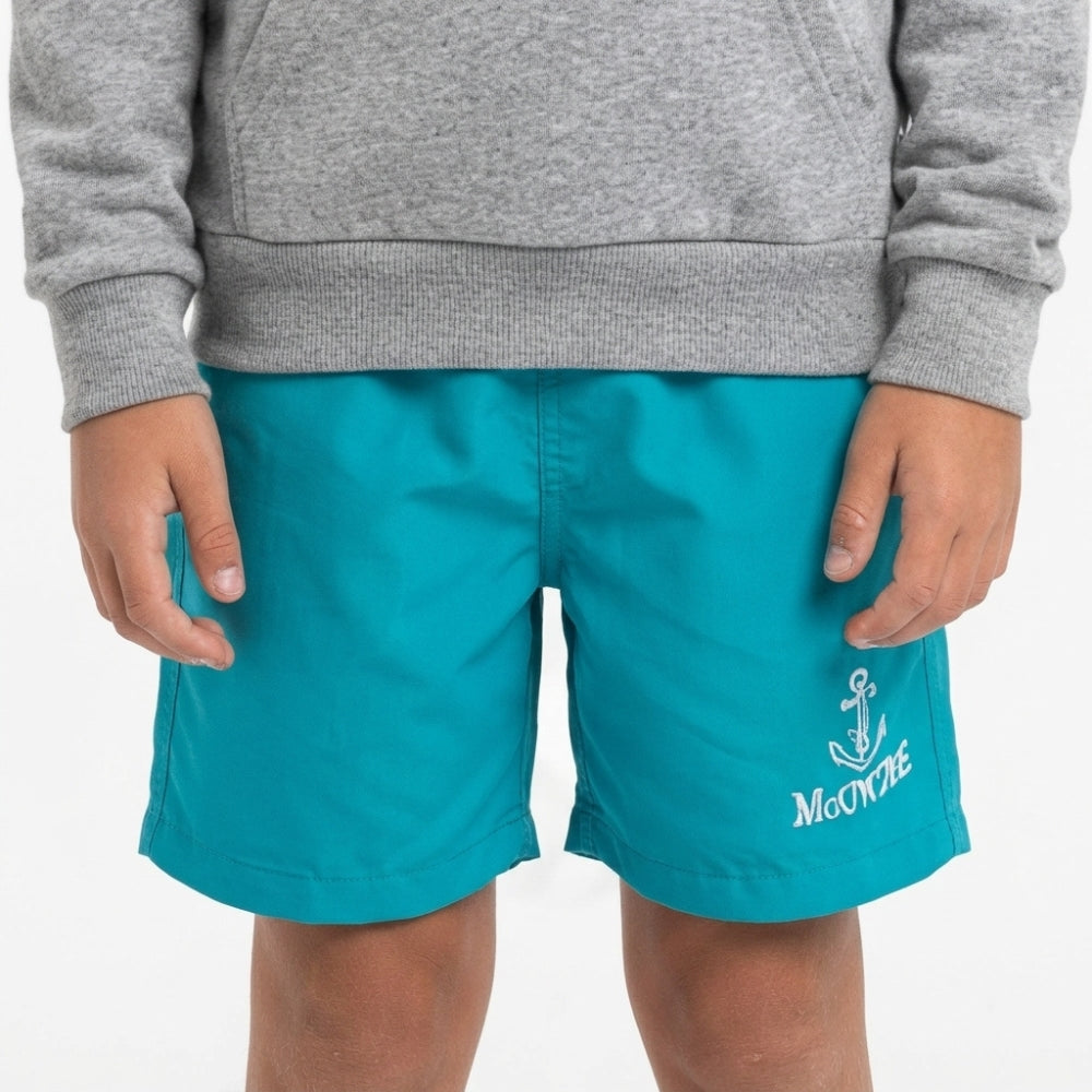 Mania de Ti Short De Baño Para Niños Verde Esmeralda