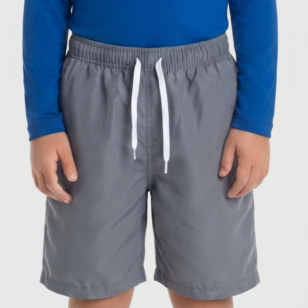 Mania de Ti Short De Baño Para Niños Gris