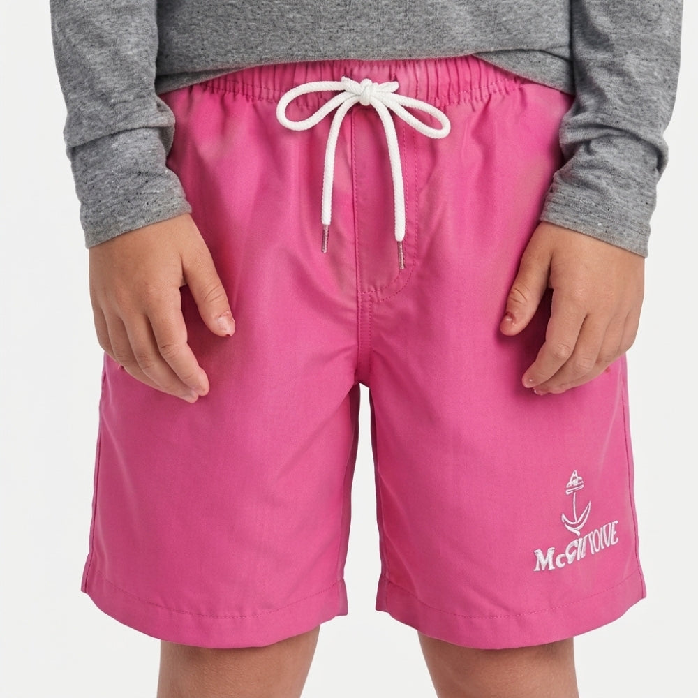 Mania de Ti Short De Baño Para Niños Rosado