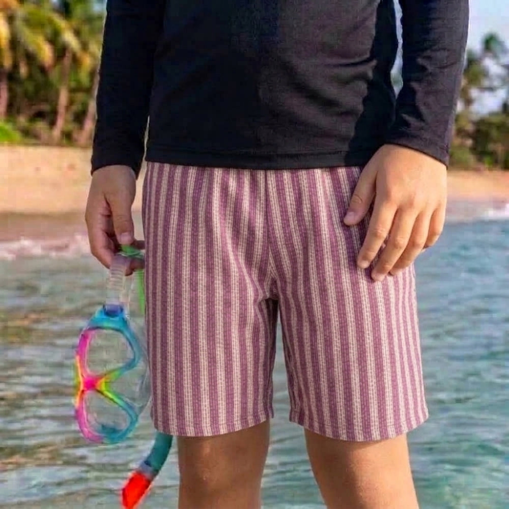 Mania de Ti Short De Baño Para Niños Estampado
