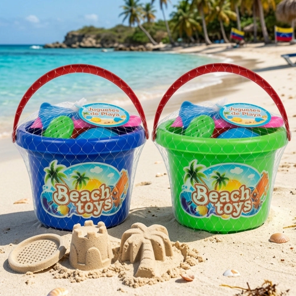 Mania de Ti Set De Juguetes Playero Tobo + 6 Pzas 1Und