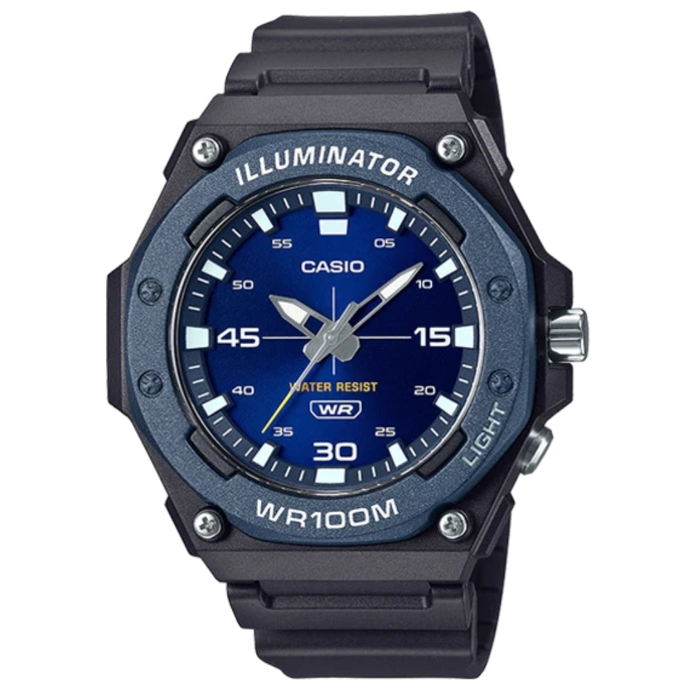 Casio Reloj Casual Correa De Resina Para Caballeros