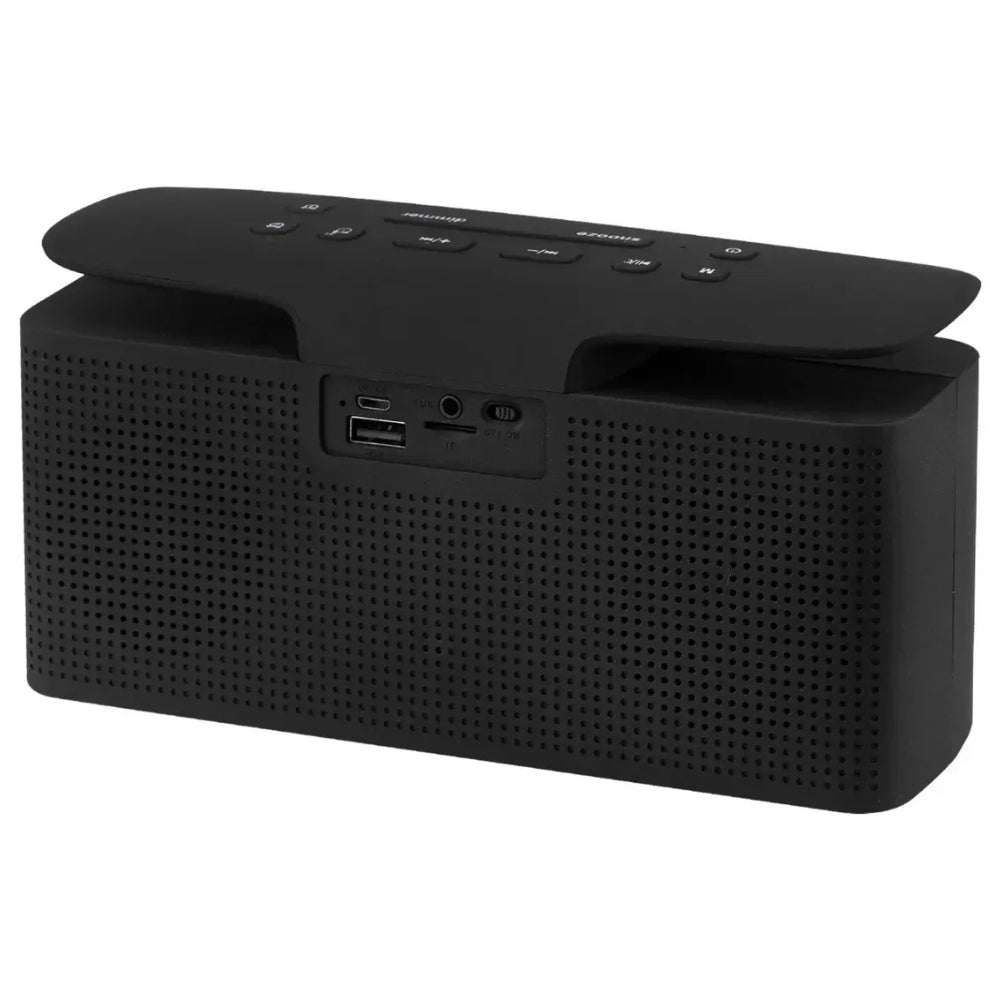 Magnavox Bocina Inalámbrica Con Reloj Y Radio FM