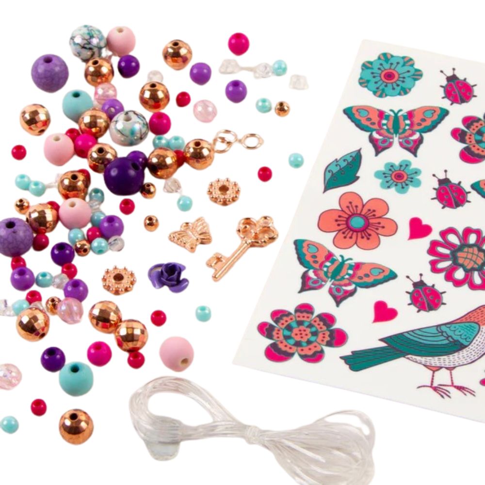 Make It Real Deslumbrantes Pulseras con Dijes 8+ 104Pzs