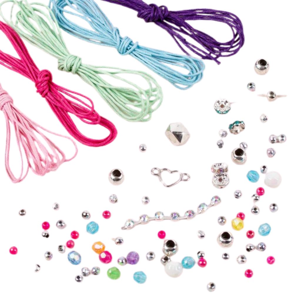 Make It Real Pulseras De Arcoíris Brillantes 8+ 82Pzs