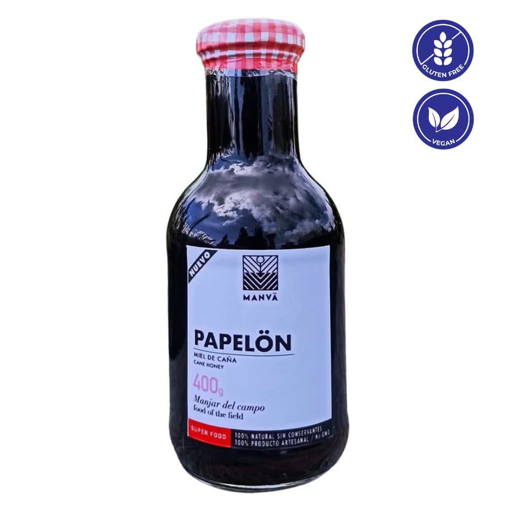 Manva Papelón Miel de Caña 400 gr