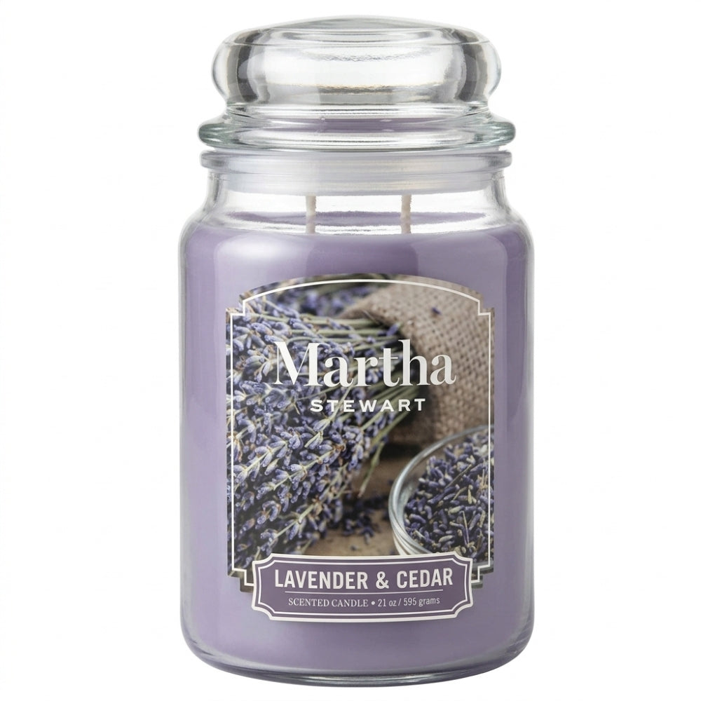 Martha Stewart Scented Candle Lavender & Cedar 595gr