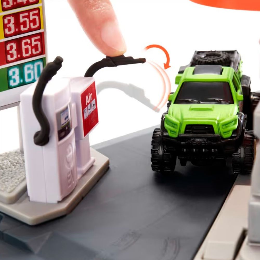 Matchbox Action Drivers Fuel Station 3+