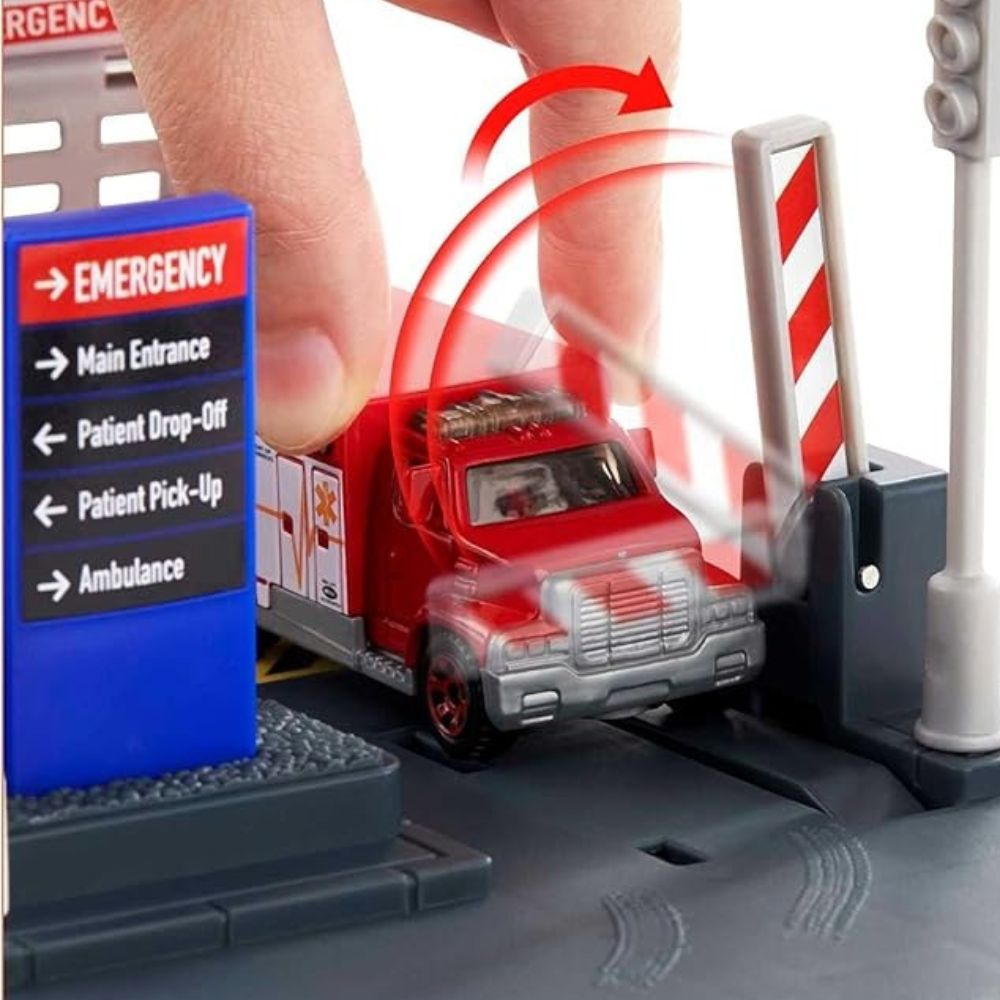 Matchbox Action Drivers Helicopter Rescue 3+