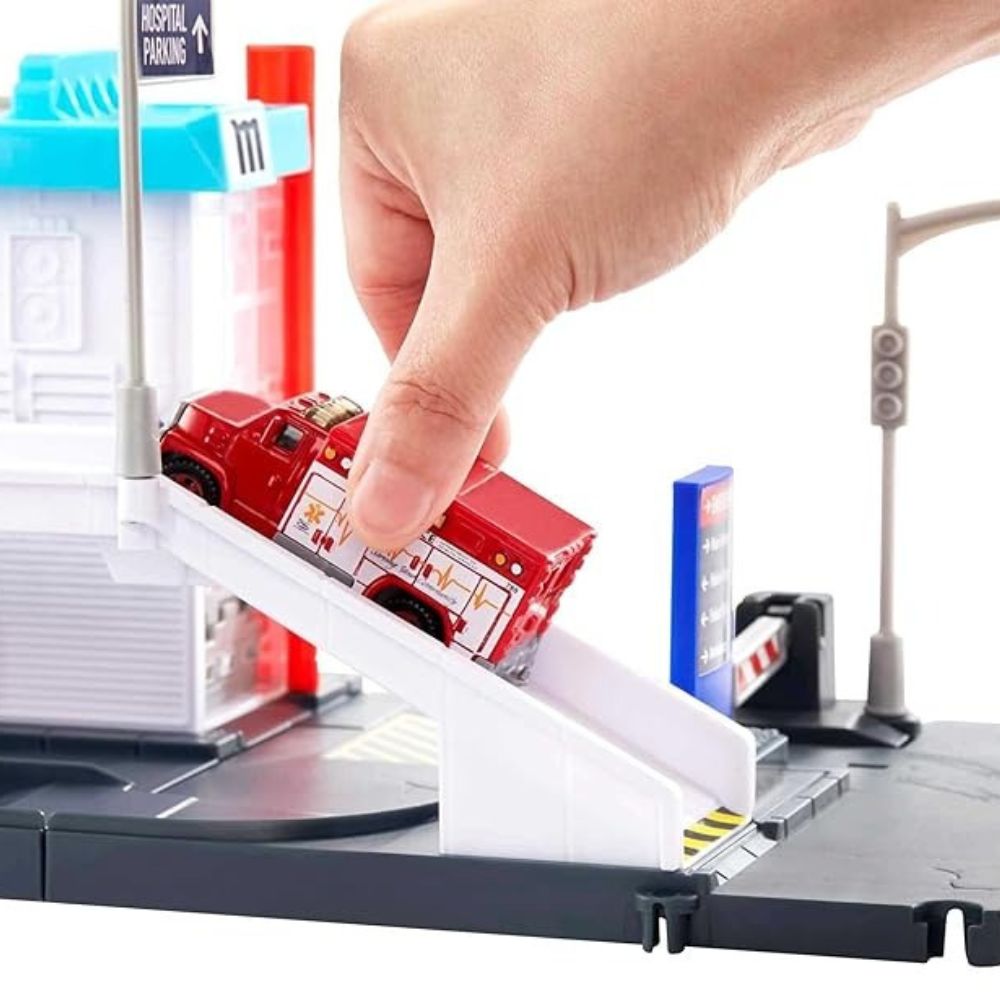 Matchbox Action Drivers Helicopter Rescue 3+