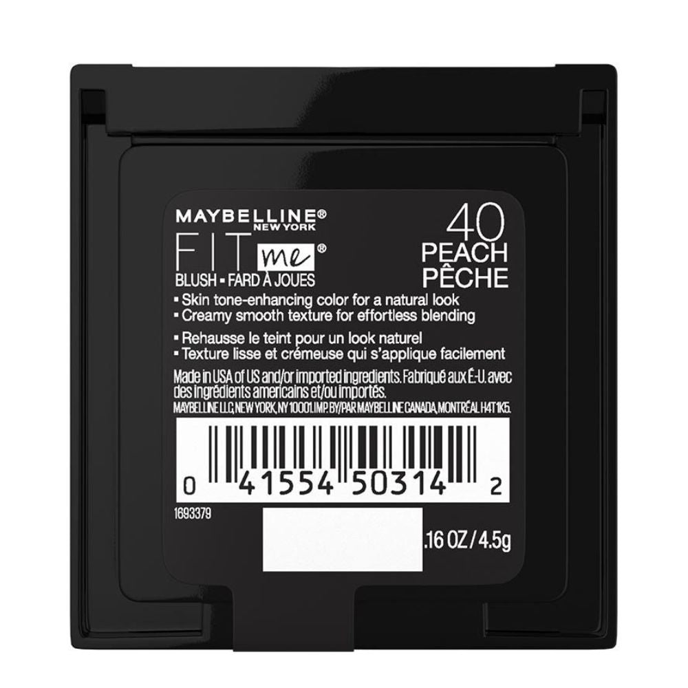 Maybelline Blush Fit Me 40 Reno Peach 4.5g