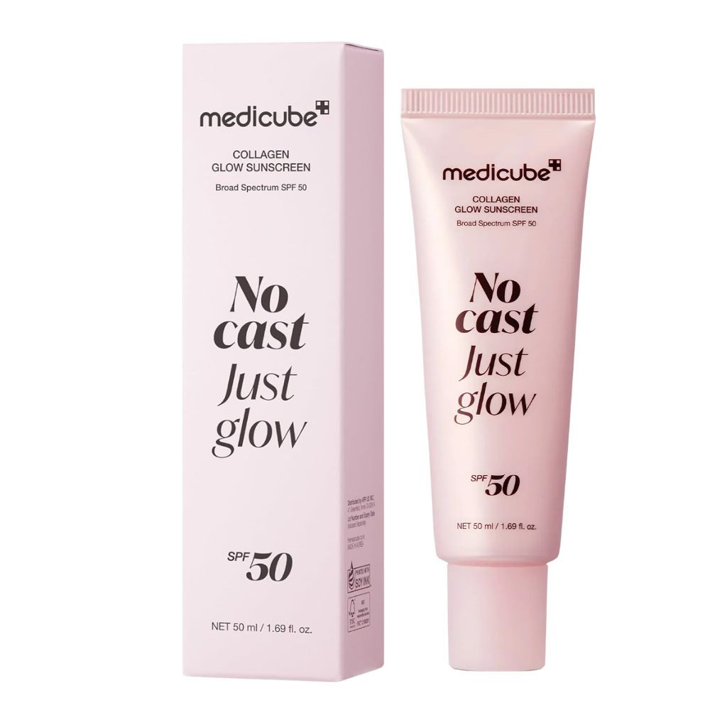 Medicube No Cast Just Glow Collagen Glow Sunscreen SPF50 50ml
