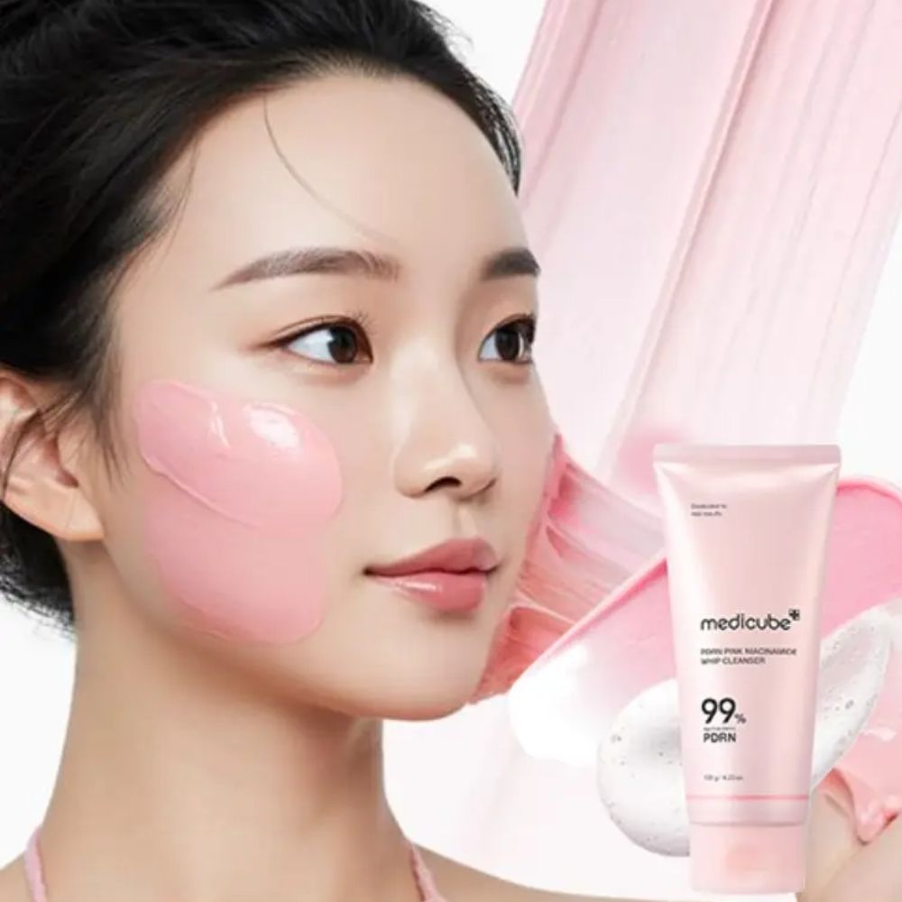 Medicube PDRN Pink Niacinamide Whip Cleanser 99% 120gr