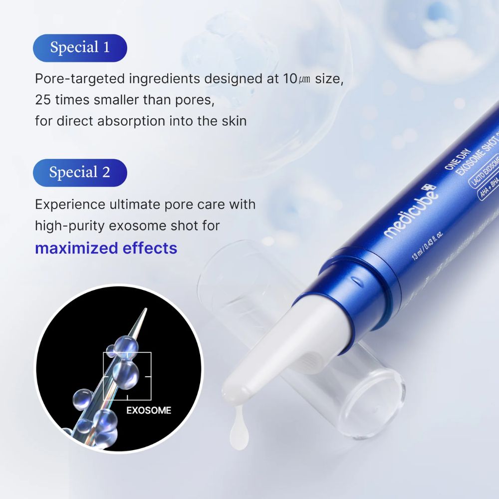 Medicube One Day Exosome Shot 25000 Pore Serum 13ml