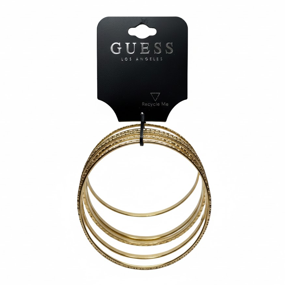 Guess  Set De Pulseras Golden