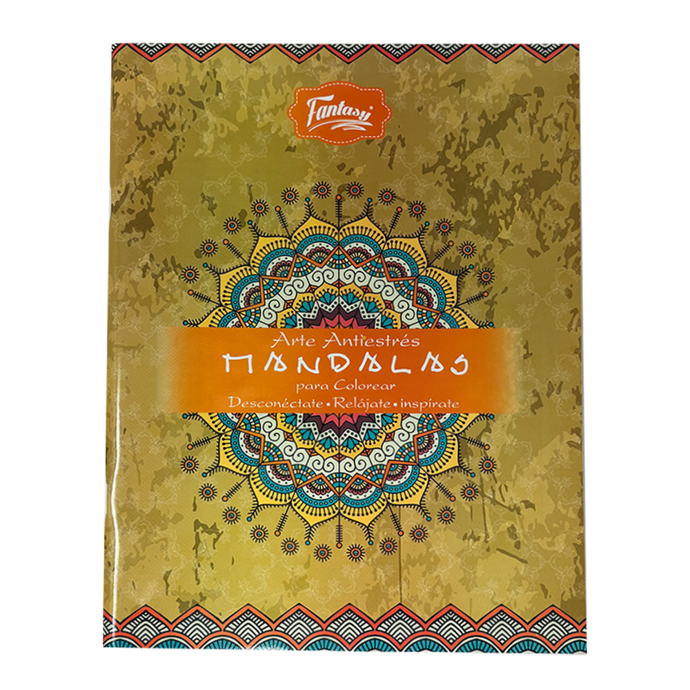 Fantasy Mandalas Para Colorear 98 Paginas