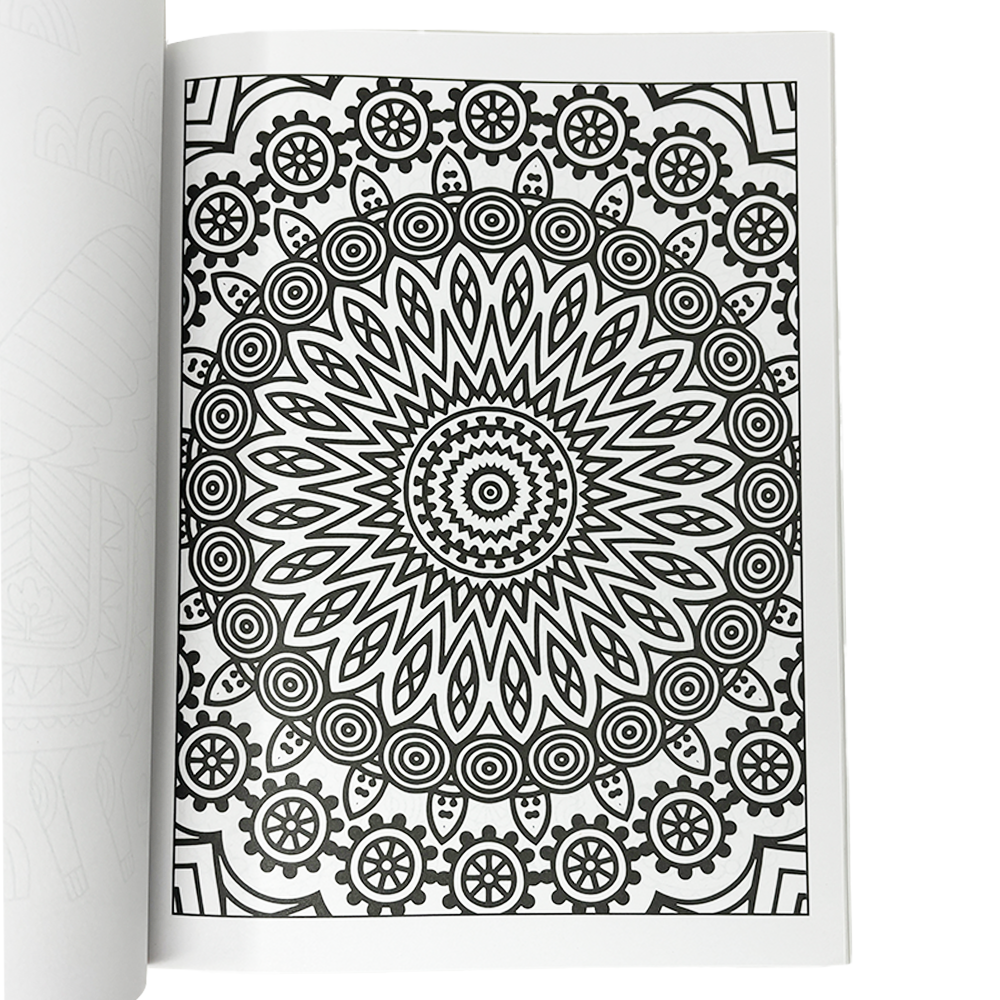 Fantasy Mandalas Para Colorear 98 Paginas