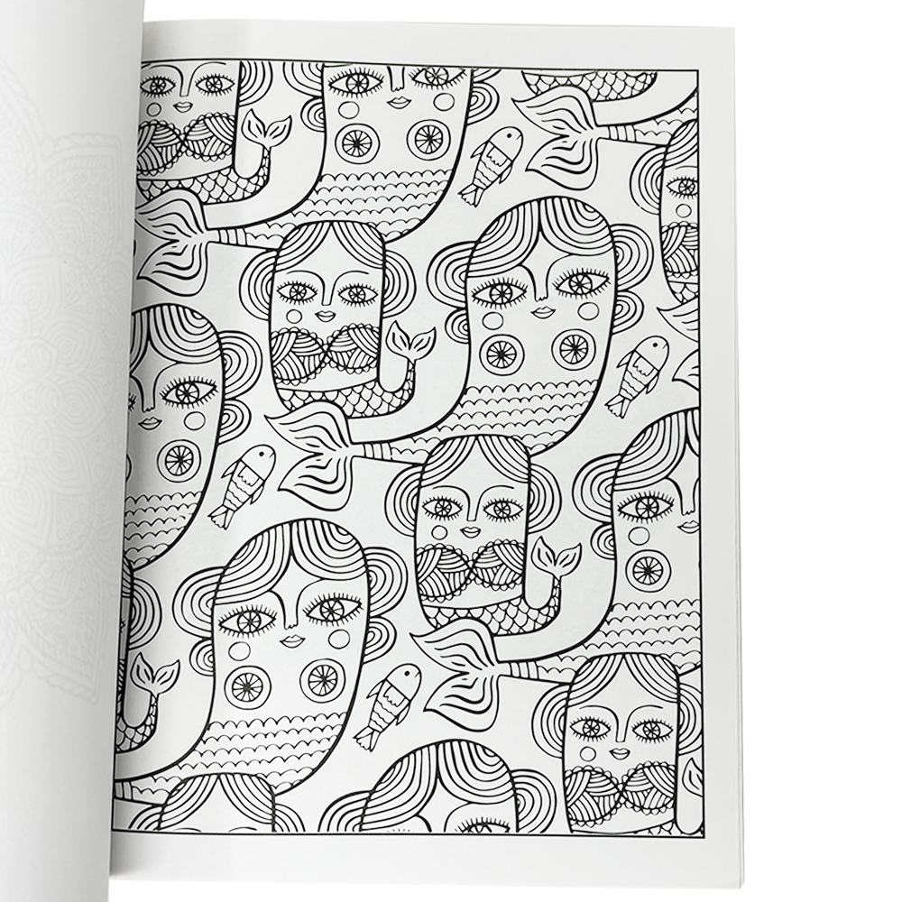 Fantasy Mandalas Para Colorear 98 Paginas