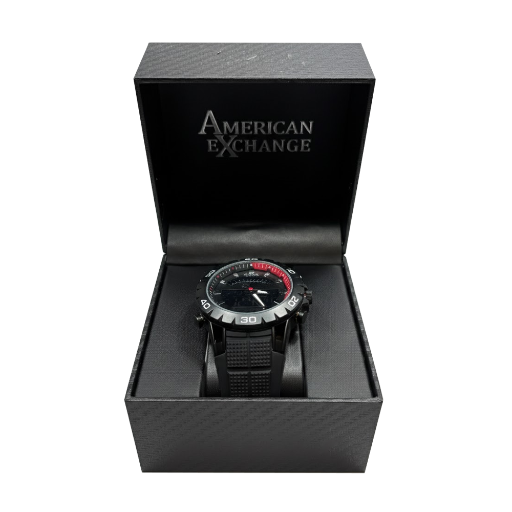 America Exchange Reloj Para Caballero Black