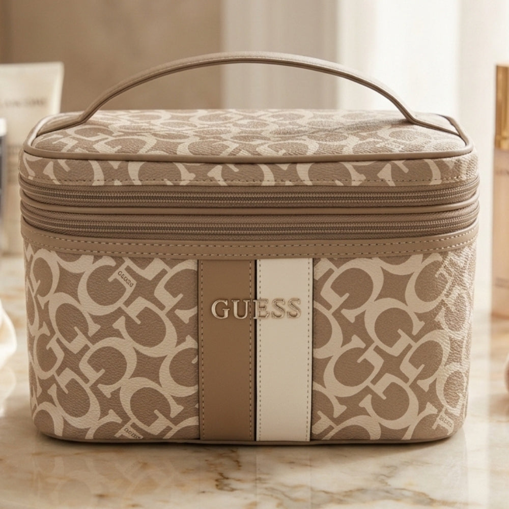 Guess Cosmetiquera Kerry Travel Caramel