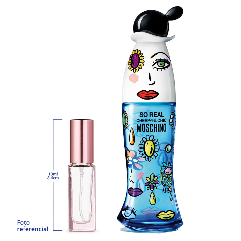 Moschino So Real Cheapandchic Decant Travel Size Eau de Toilette For Woman 10ml