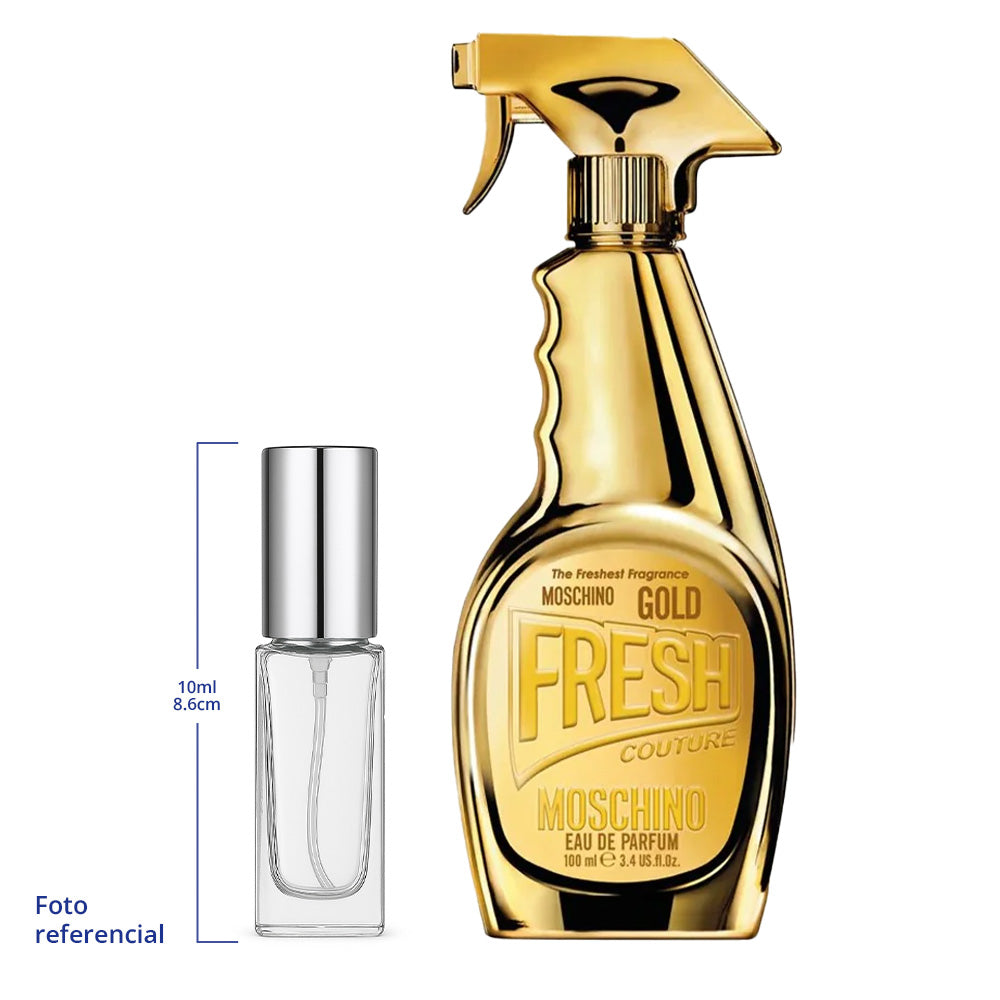 Moschino Fresh Gold Decant Travel Size 10ml 150 Sprays Aprox Eau De Toilette