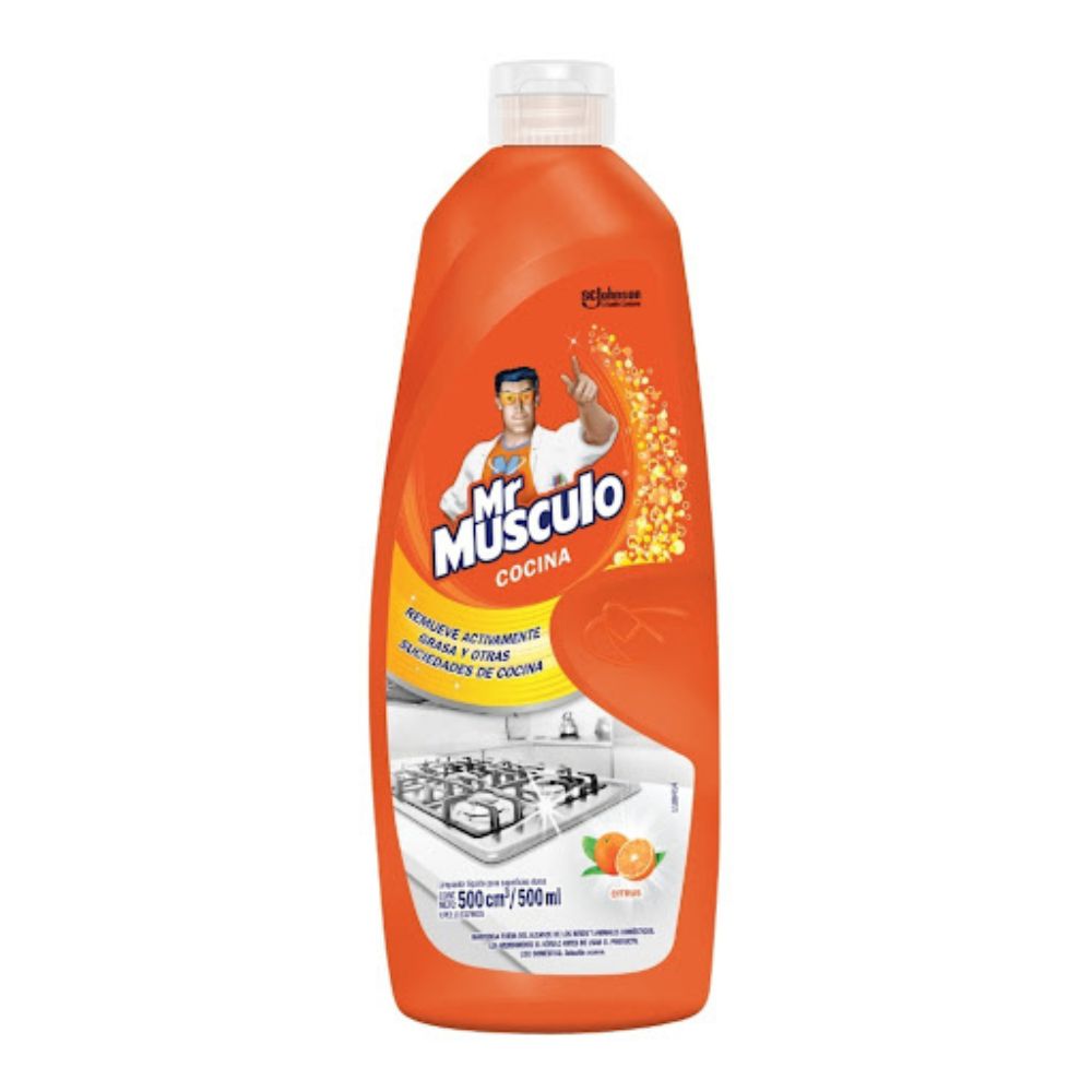 Mr Musculo Limpiador De Cocina Citrus 500ml