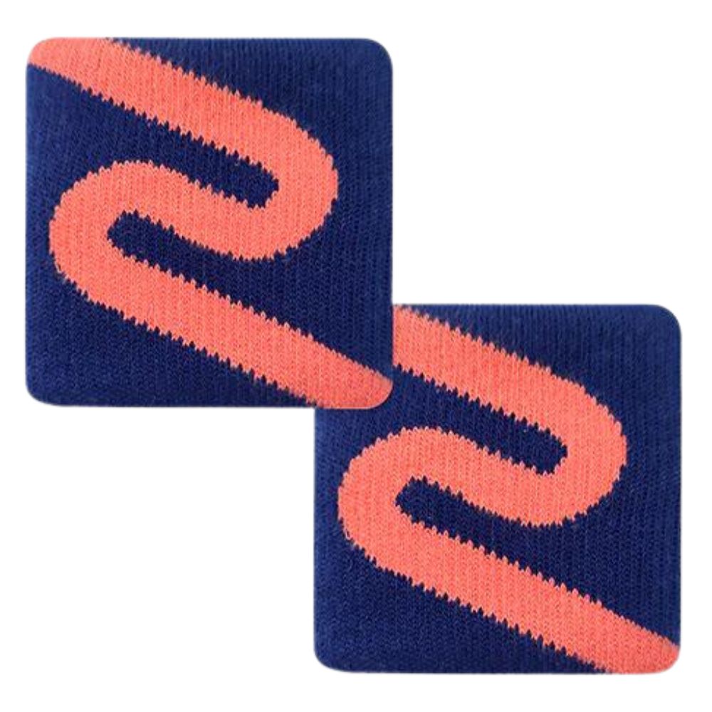 Muñequeras Cortas 2pk Zusset Azul/Coral 8-8cm